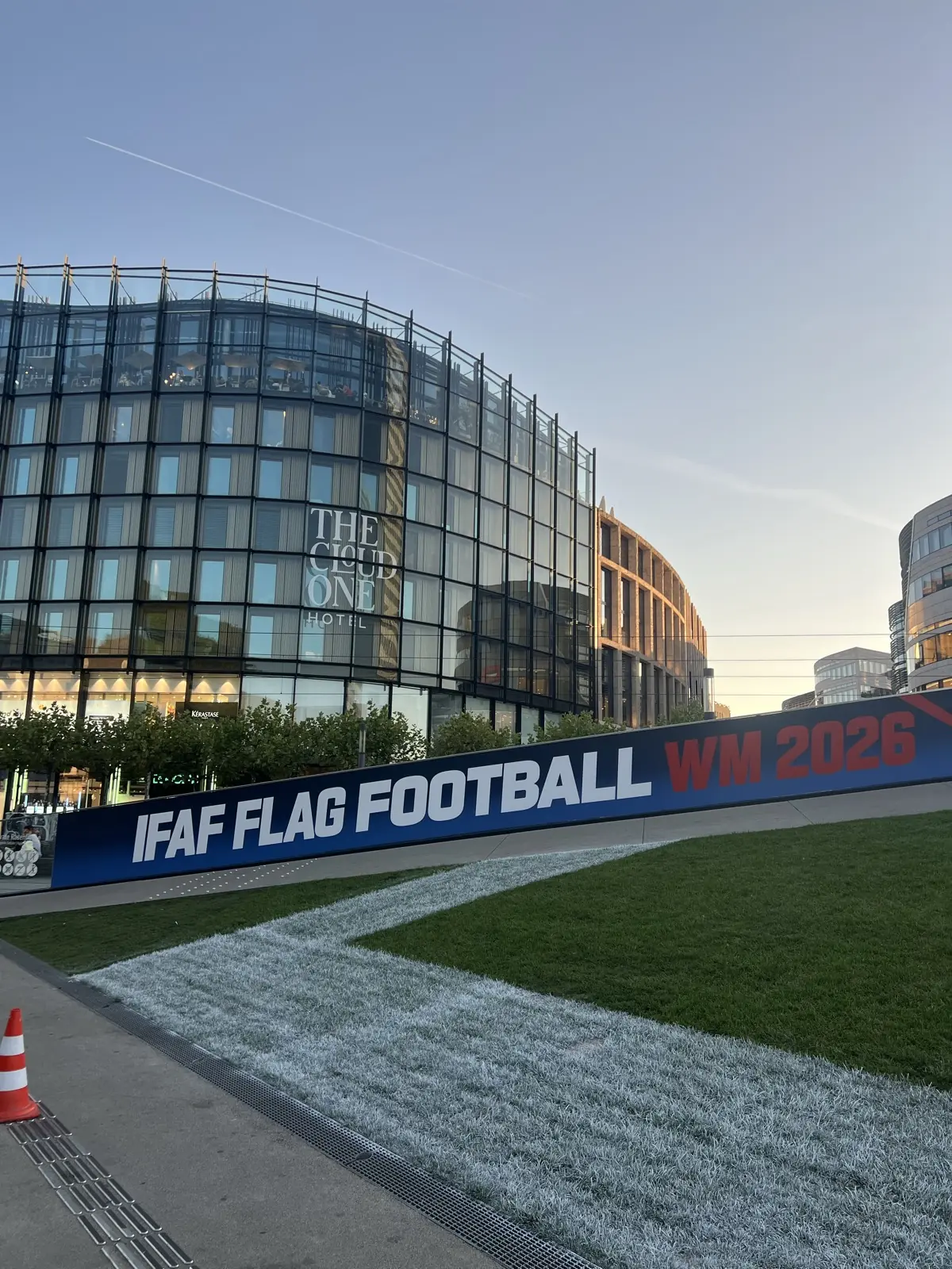 Entrada del IFAF Flag Football World Championship 2026 en Düsseldorf