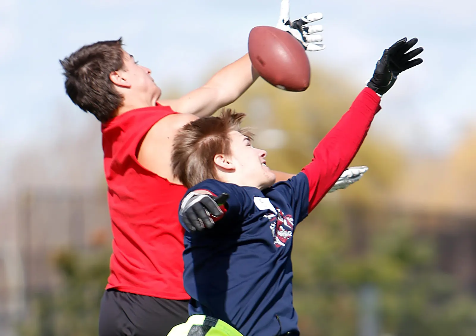 Equipo de Boowl Operations en un torneo de flag football